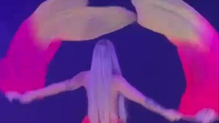 Coreografia con ventagli