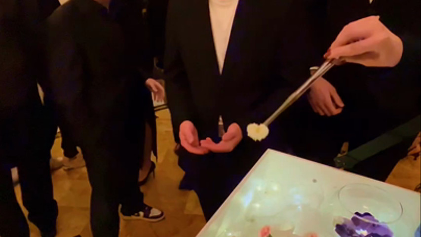 La Degustazione Floreale al tuo evento 