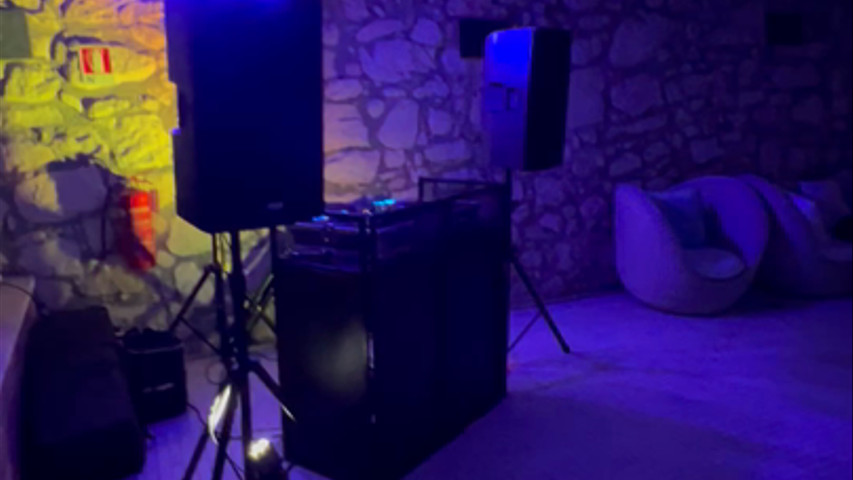 Allestimento pre festa matrimonio