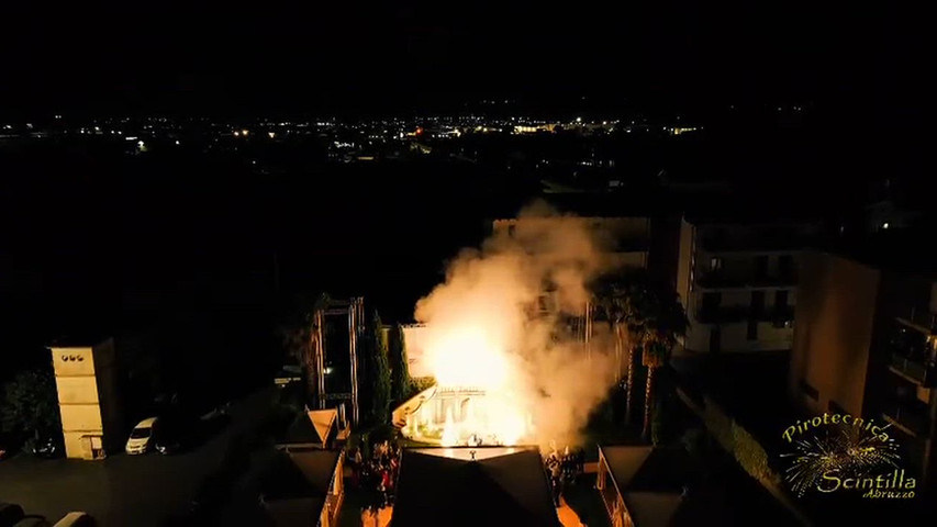 Magia e Spettacolo per il Tuo Matrimonio: Fumate, Fontane Luminose e Fuochi d'Artificio