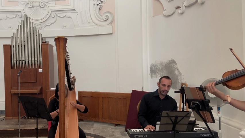 Arpa violino e pianoforte