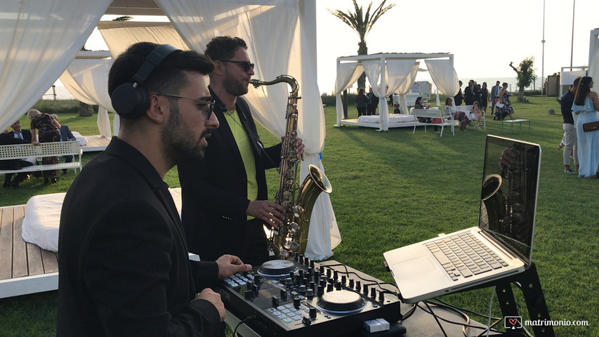 Aperitivo wedding lounge