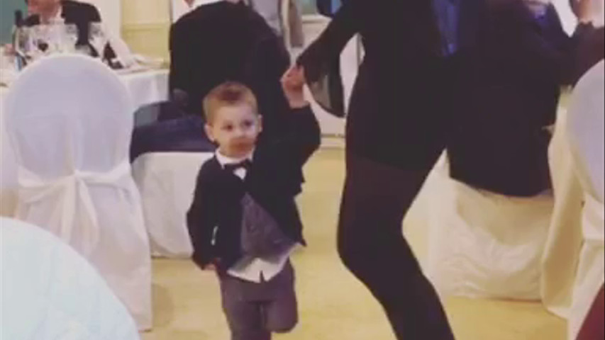 Ballando a un matrimonio con un ballerino eccezionale