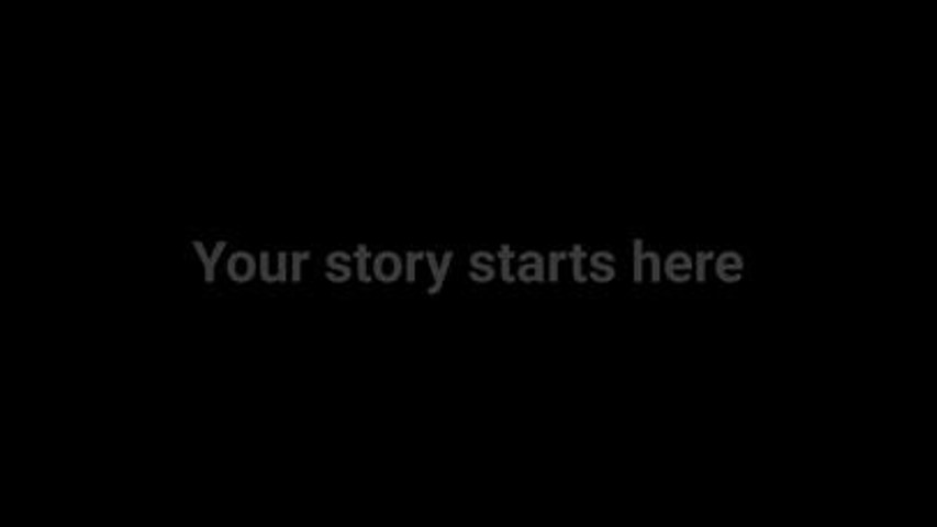 Your story starts here