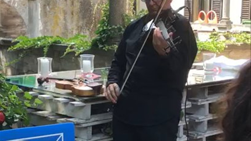 Intrattenimento con violino e piano