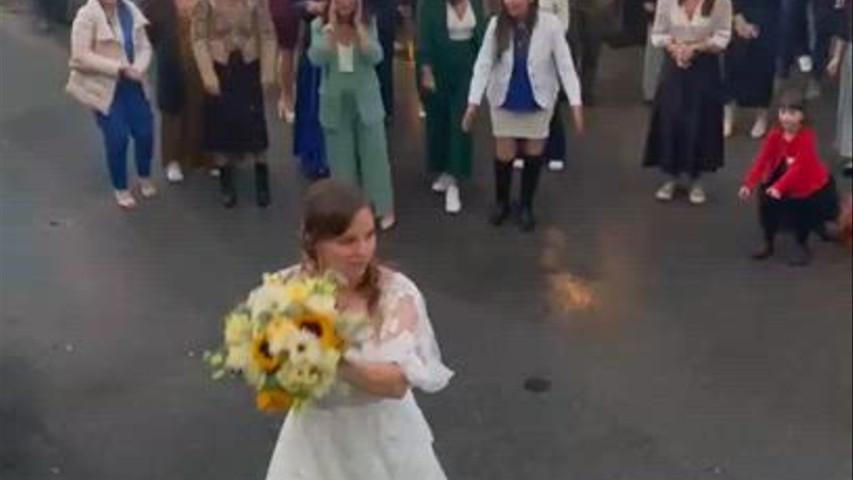 Lancio bouquet