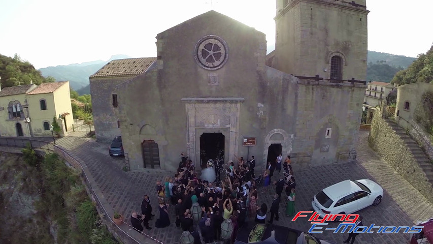 Matrimonio con il drone