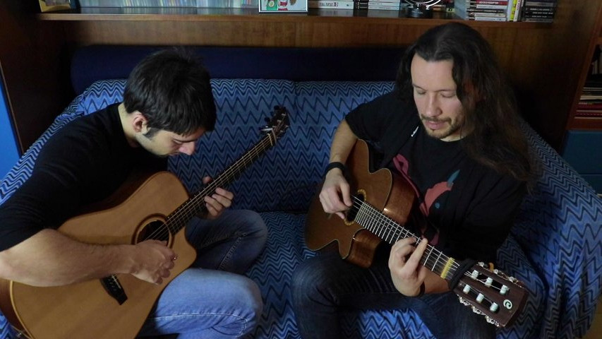 Canon in D major - Johann Pachelbel - Acoustic Duo