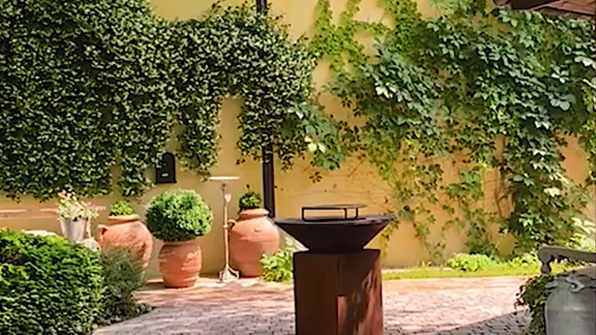 Il giardino e la veranda