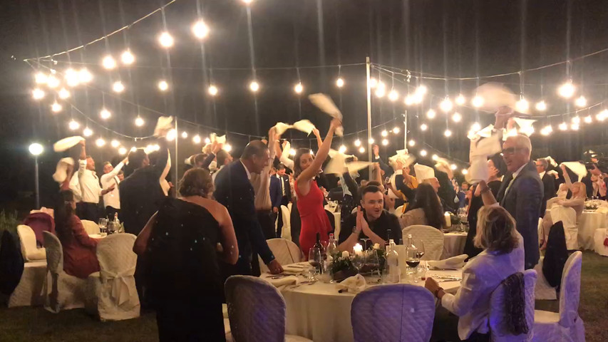 Cena animata presso La Mandriola Lajatico