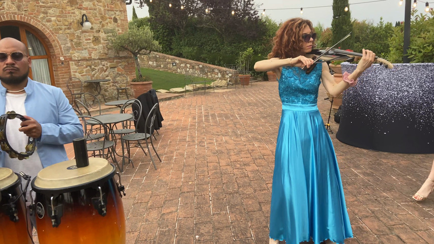 Percussioni. violino e voce Tenuta Quadrifoglio