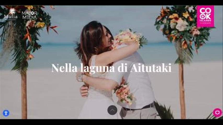 Un matrimonio alle isole Cook?