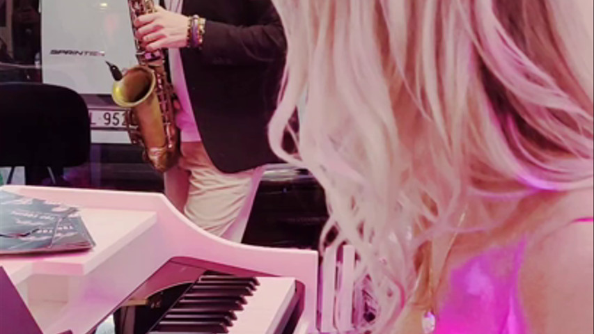 Piano e sax - LIVE