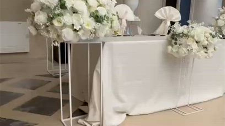 Allestimento matrimonio