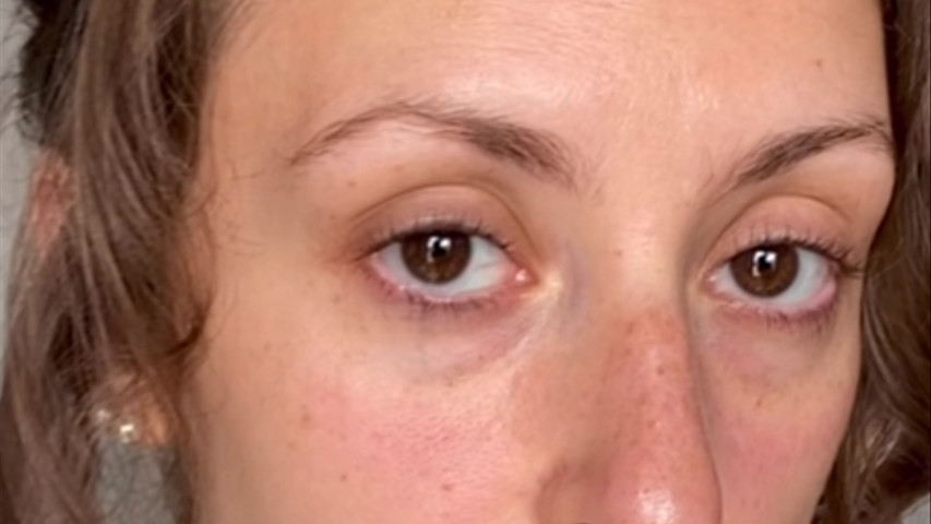 Trasformazione sposa senza trucco e con trucco 