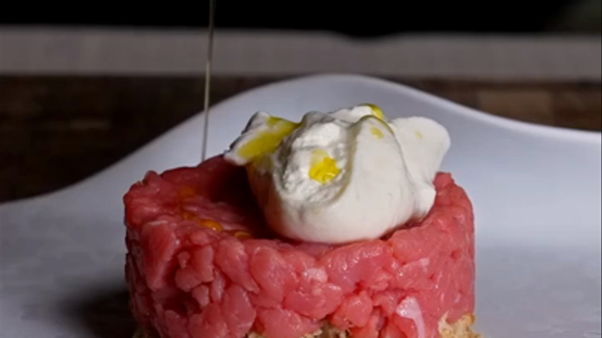 Tartare burrata 
