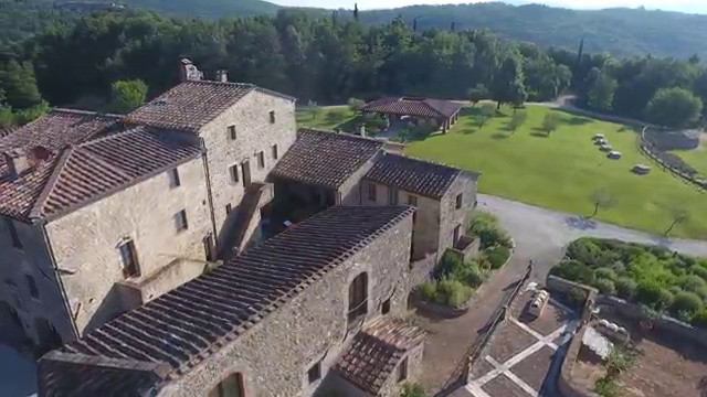 Villa Ferraia Aerialdrone View 