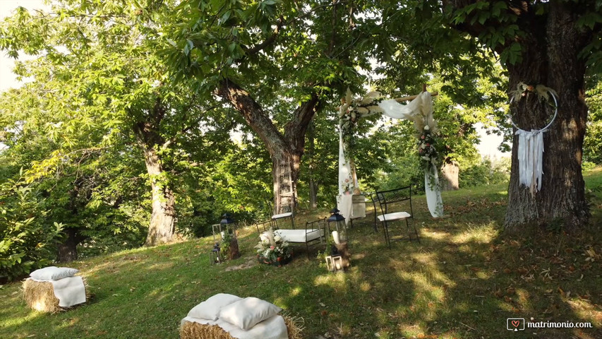 cerimonia nel bosco