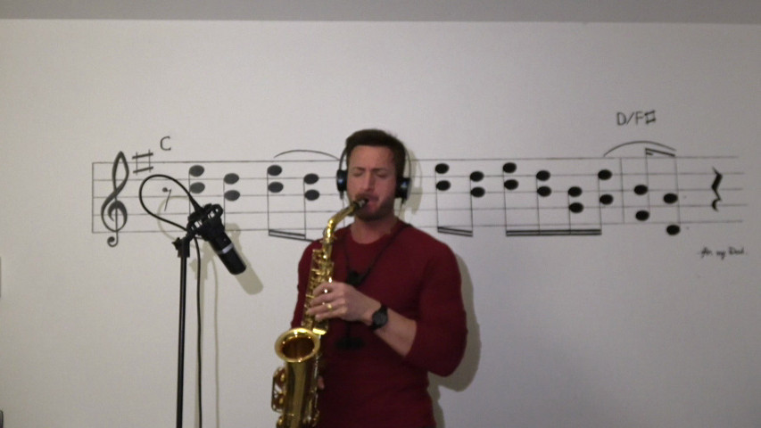 My way calvin harris sax cover thomas de gobbi