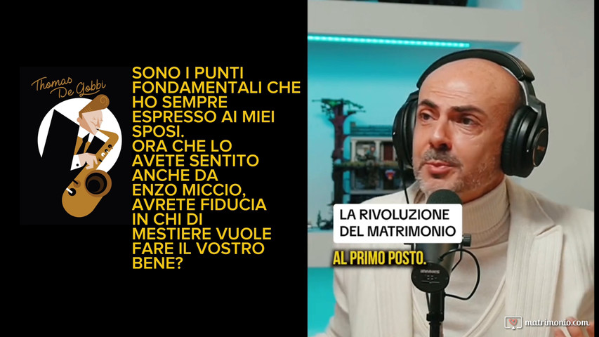 Anche Enzo Miccio ve lo dice