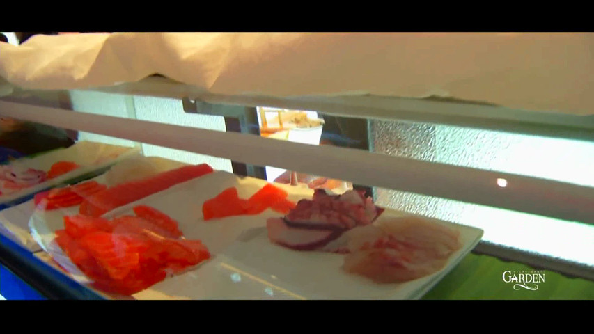 Ricevimenti Garden sposa l'oriente "sushi wedding"