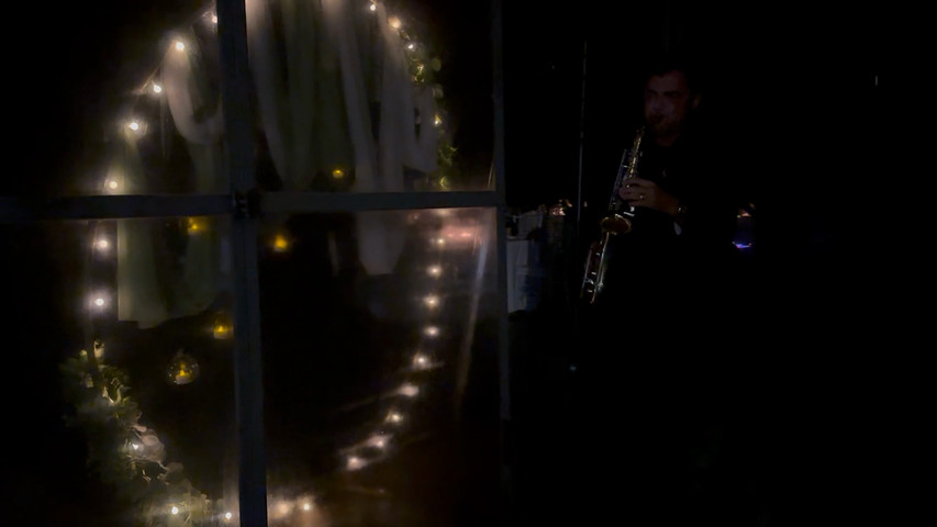 Wedding Torta con sax 