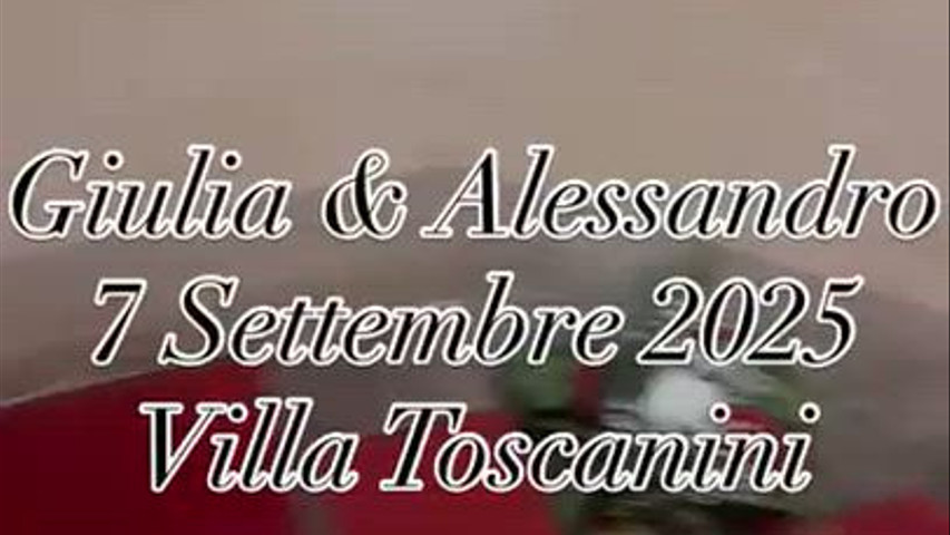 Giulia e Alessandro 07/09/2025