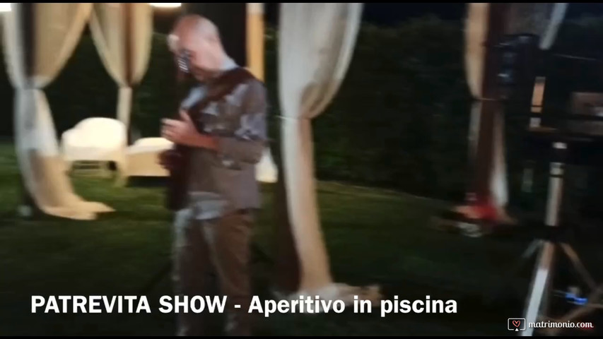 Patrevita Show: aperitivo in piscina