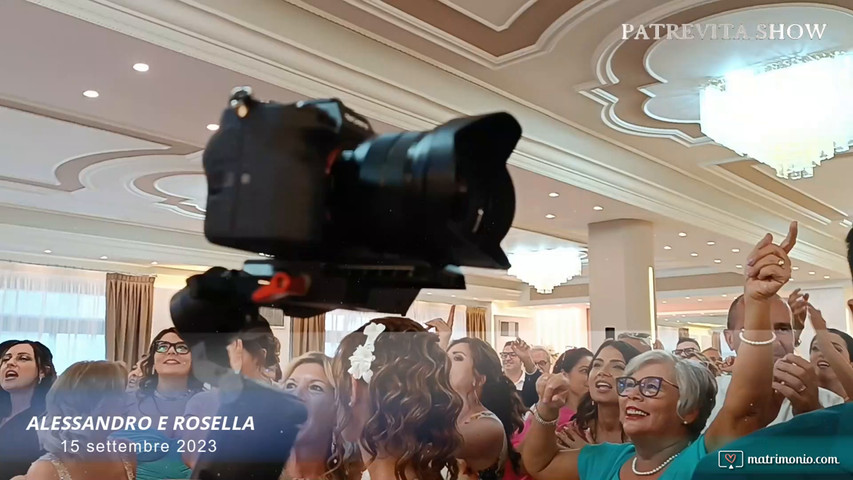 Matrimonio Alessandro e Rosella con Patrevita Show