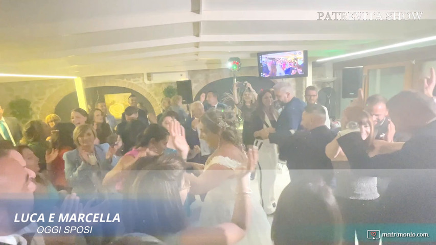 Matrimonio Luca e Marcella con Patrevita Show