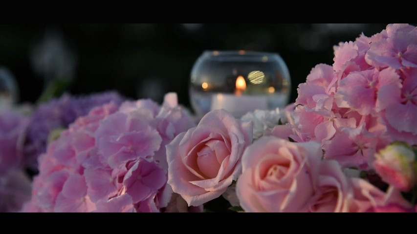 August wedding at Casina