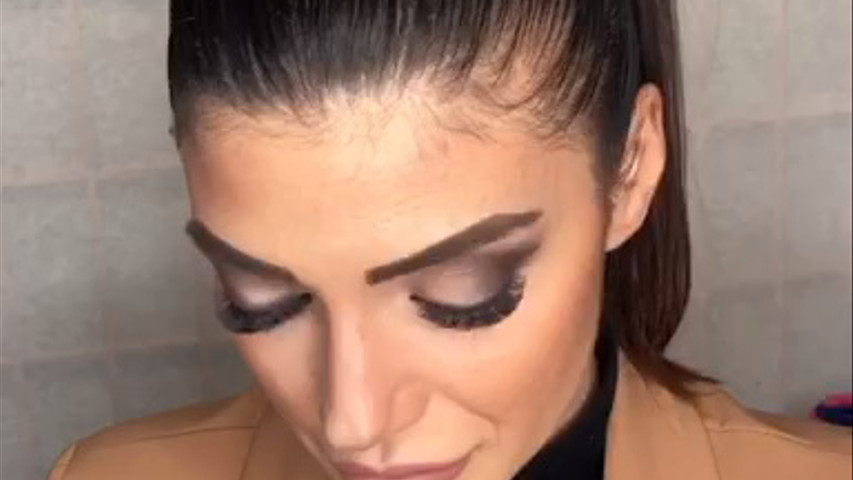 Trucco intenso su richiesta