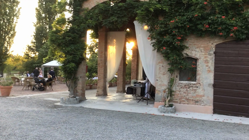 ingresso alla location