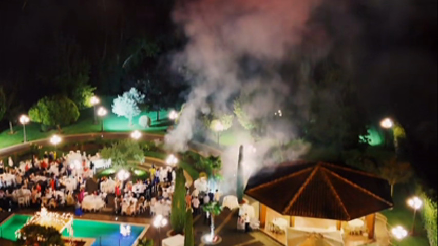 Wedding day a bordo piscina