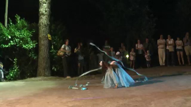 Daniele Parenti Flash presenta uno spettacolo un saggio di danza/ballo