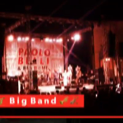 Daniele Parenti Flash in Cavriglia with Paolo Belli e la sua Big Band