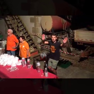 Daniele Parenti Flash in Cavriglia per la Mangialonga