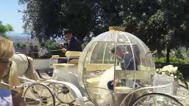Daniele Parenti Flash Wedding "Un arrivo in carrozza per gli Sposi"