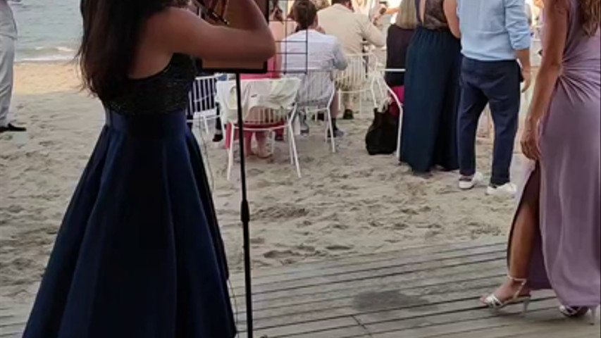 Matrimonio in riva al mare