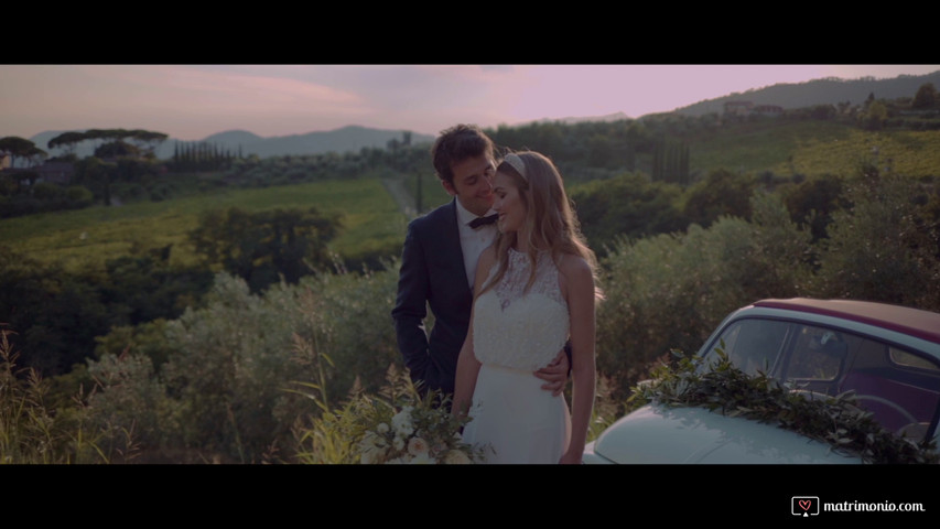 Intimate wedding in Tuscany