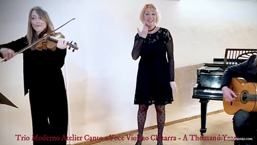 Trio Voce Violino Chitarra - A Thousand years