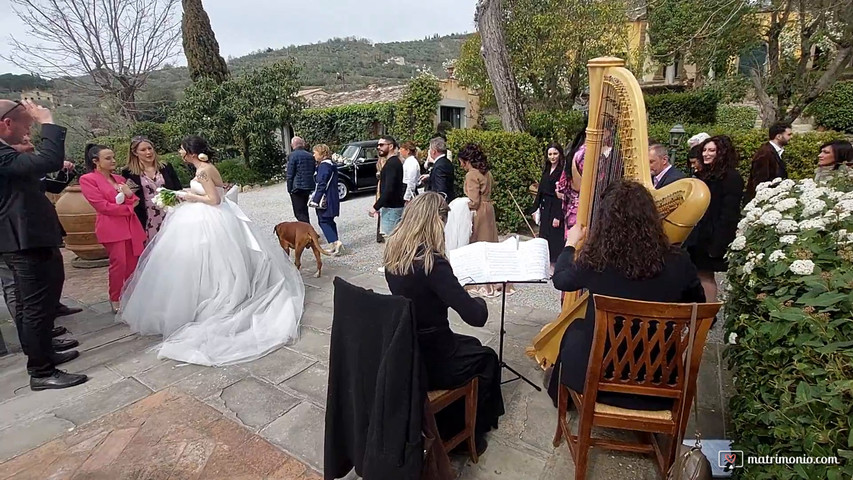 Duo violino e arpa - Medley aperitivo ad Arezzo