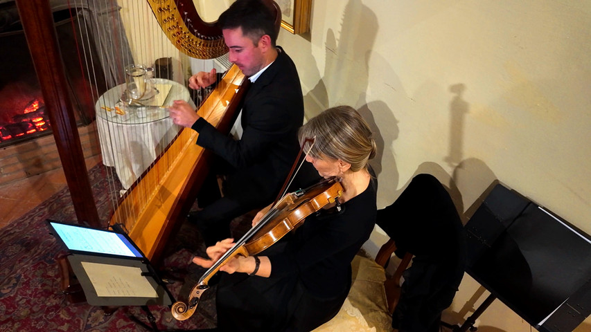Violino  & Arpa Villa_Sonnino San Miniato 