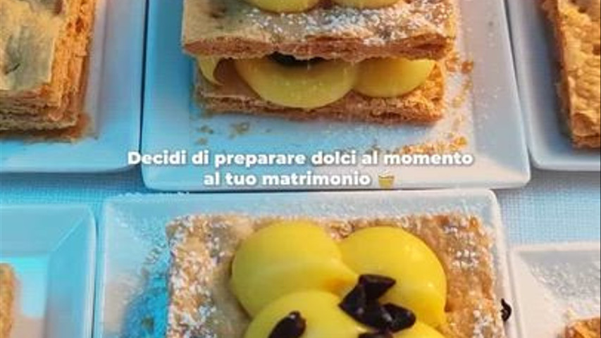 Preparazione Dessert Live