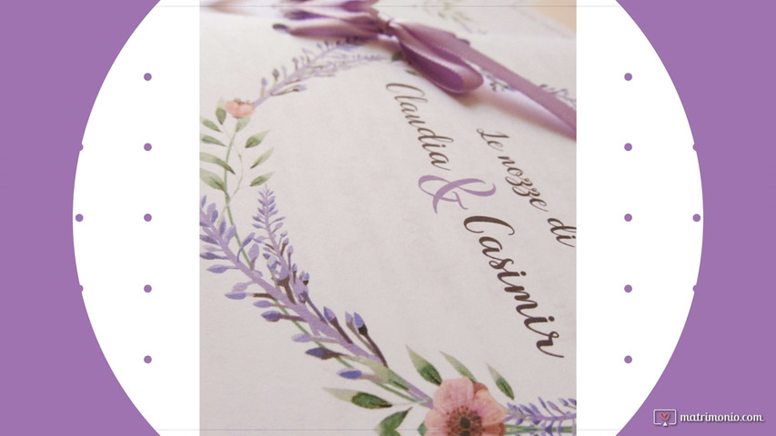 Lavender Wedding Design