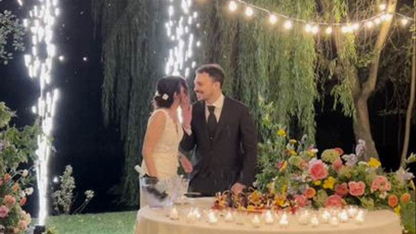 Il taglio torta, uno dei momenti più emozionanti! 
