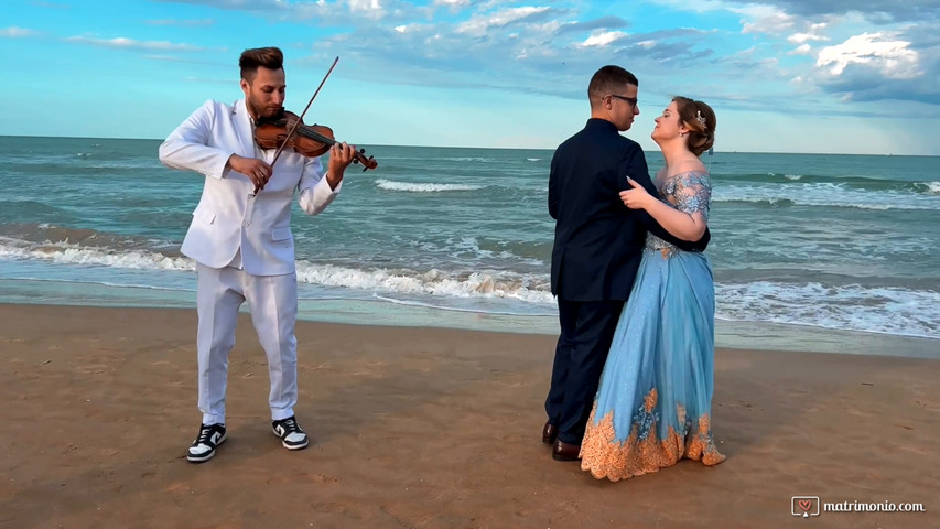 Violino - Ballo sposi in spiaggia