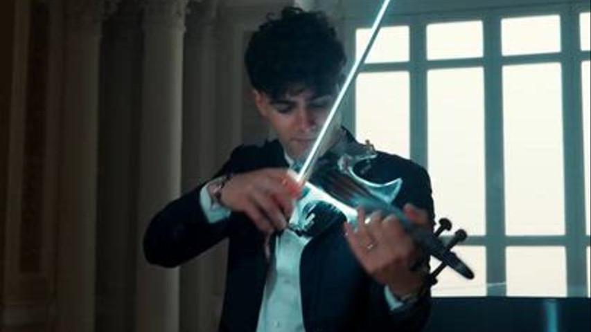 Violinista LED | Cover Nayt Sanremo 2026 | Direzioni Parallele — Wedding Entertainment Abruzzo e Marche