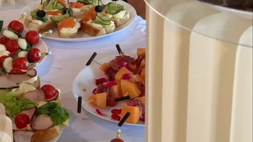 Buffet organizzato sulla richiesta 