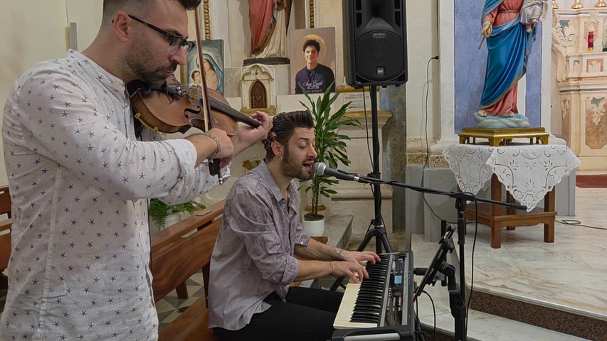 Rito religioso - voce, tastiera e violino